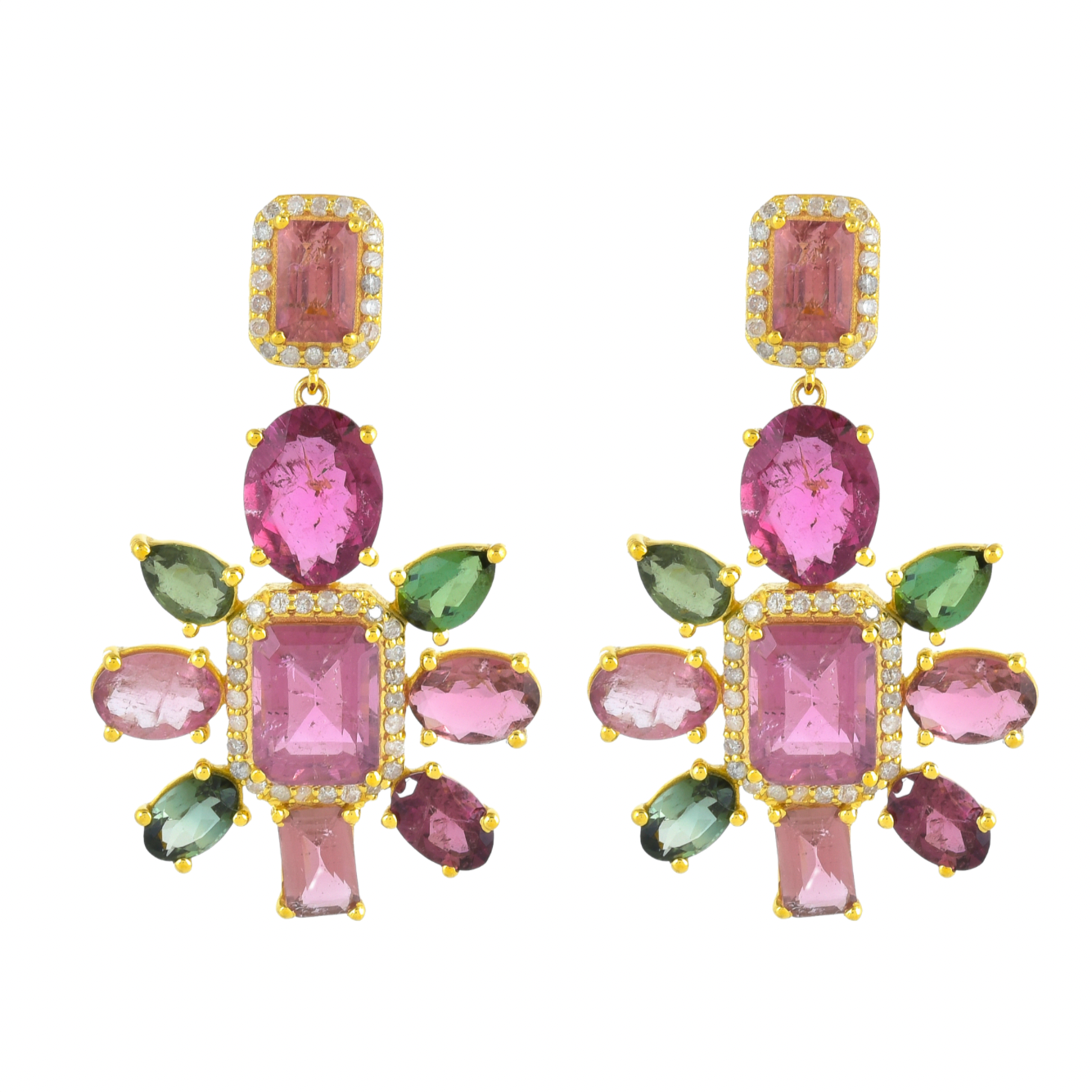 JAIPUR PETAL EARRINGS