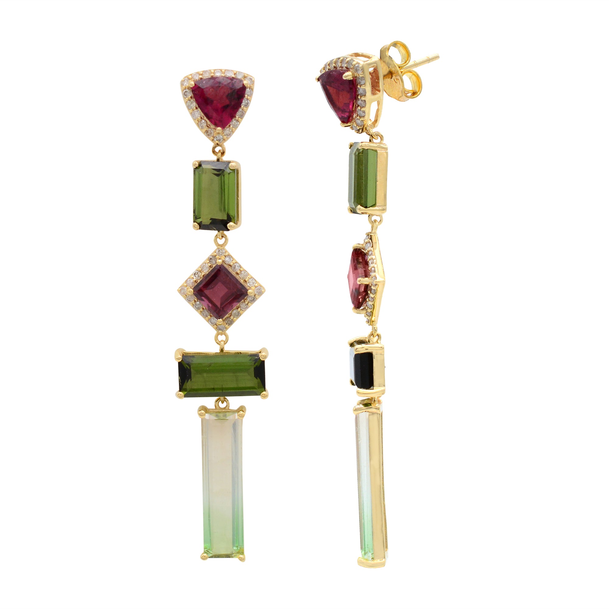 TOURMALINE TAPESTRY EARRINGS