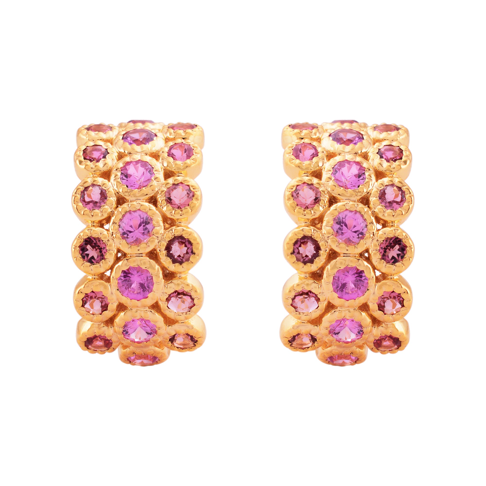 JAAL PINK SAPPHIRE CUFFS