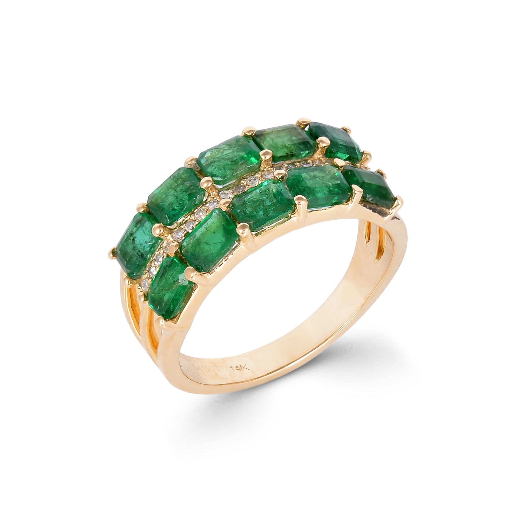 EMERALD POINT RING