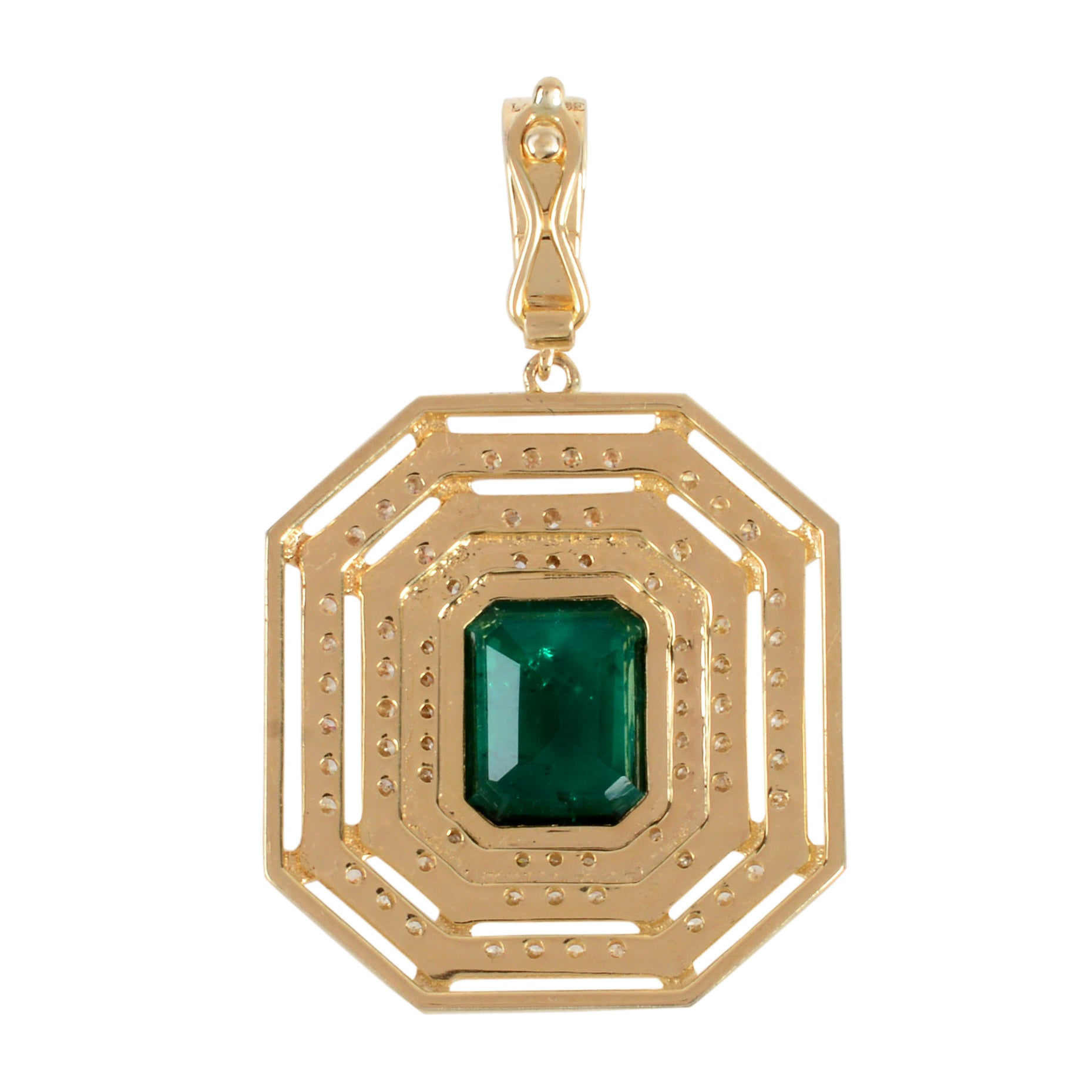 EMERALD WEB PENDANT