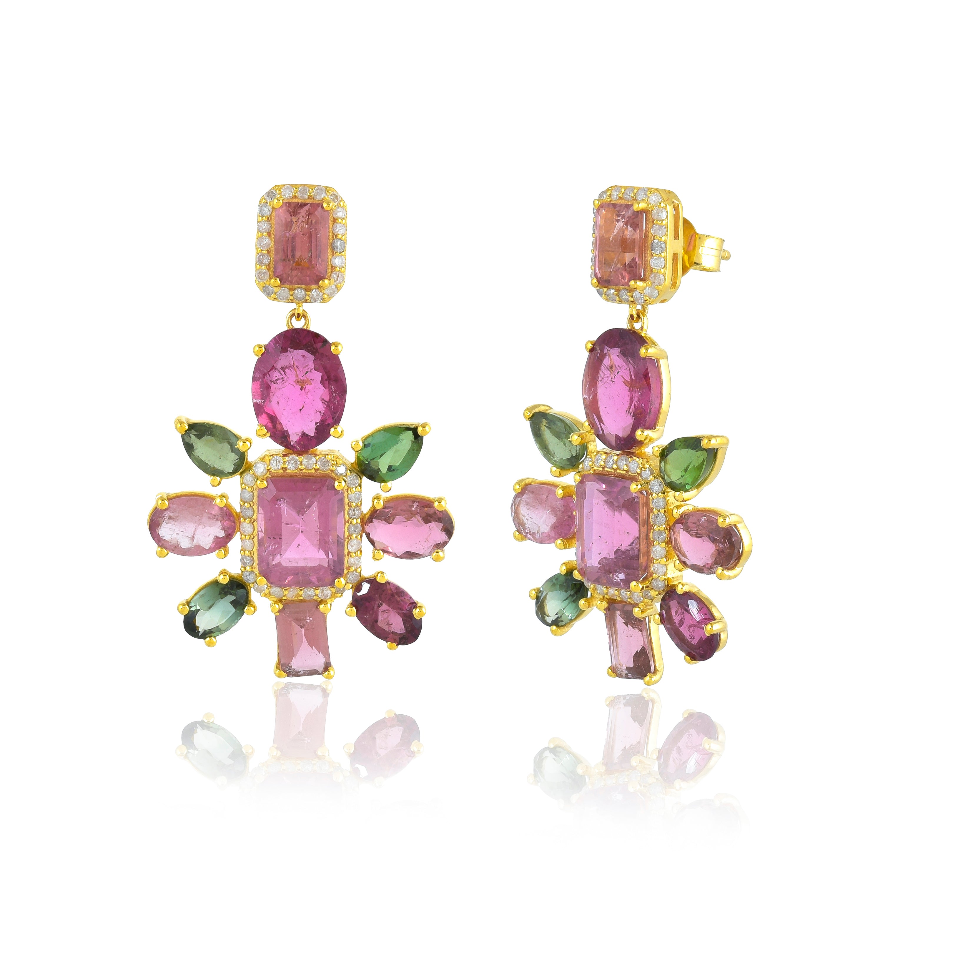 JAIPUR PETAL EARRINGS