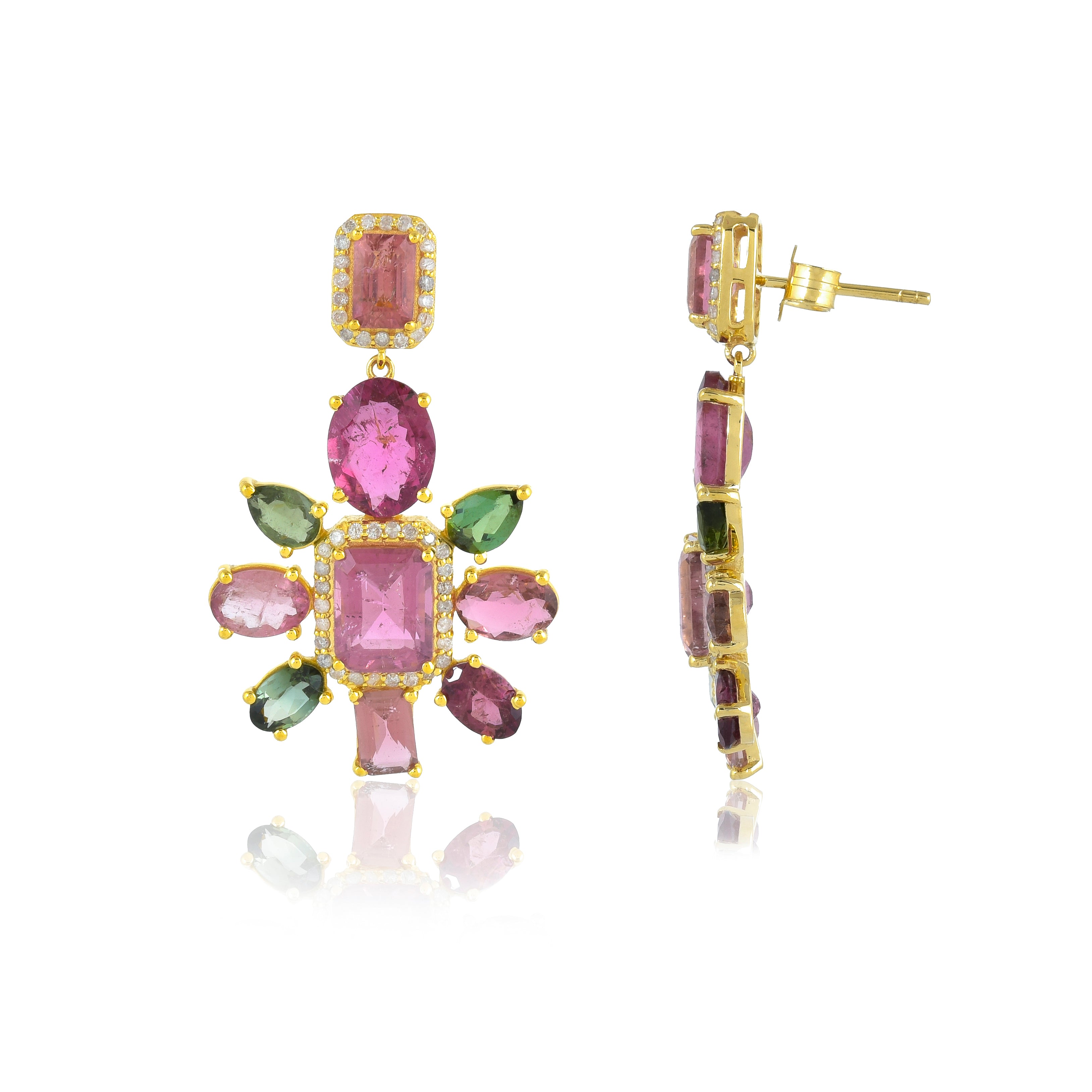 JAIPUR PETAL EARRINGS