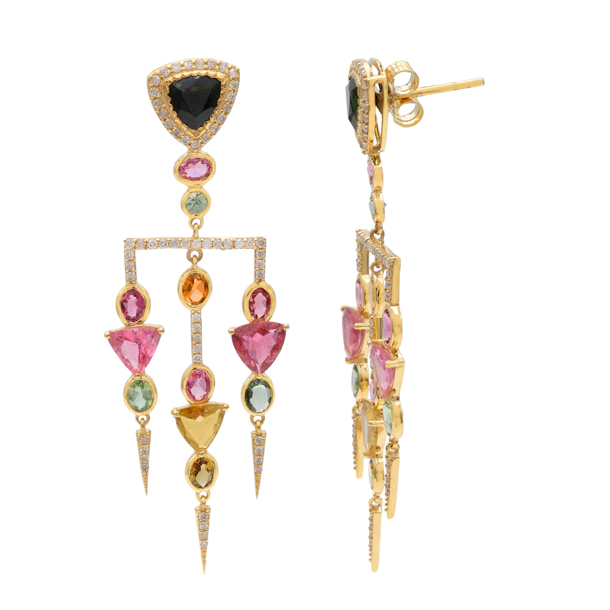 FUSION CHANDELIER EARRINGS