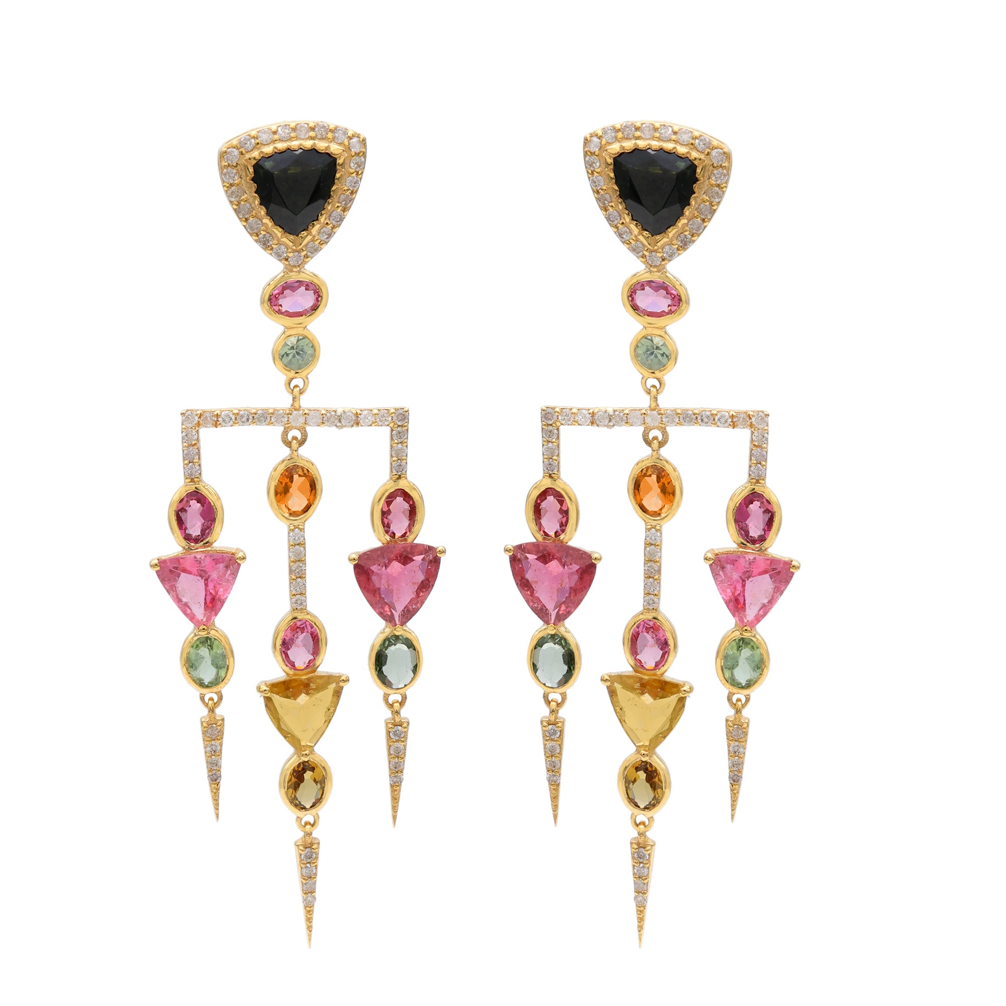 FUSION CHANDELIER EARRINGS